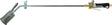 SIEVERT Aufschweißbrenner PRO 88 Titanium 70/850 Piezo – 155 kW Leistung, 850 mm Länge