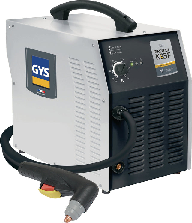 GYS PLASMA EASYCUT K35F Plasmaschneidinverter mit Kompressor und Zubehör