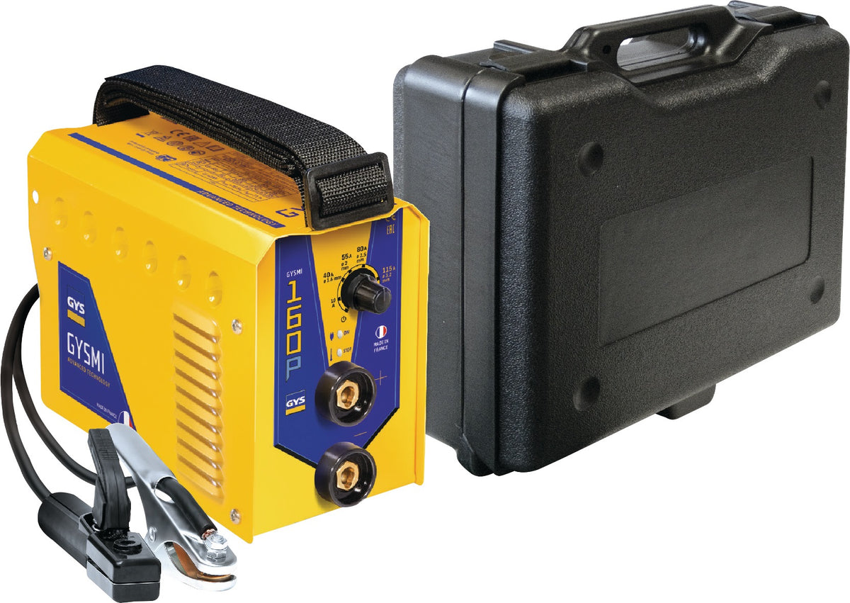 GYSMI 160P Elektrodenschweißgerät mit Zubehör 10-160 A GYS – Tragbar & leistungsstark