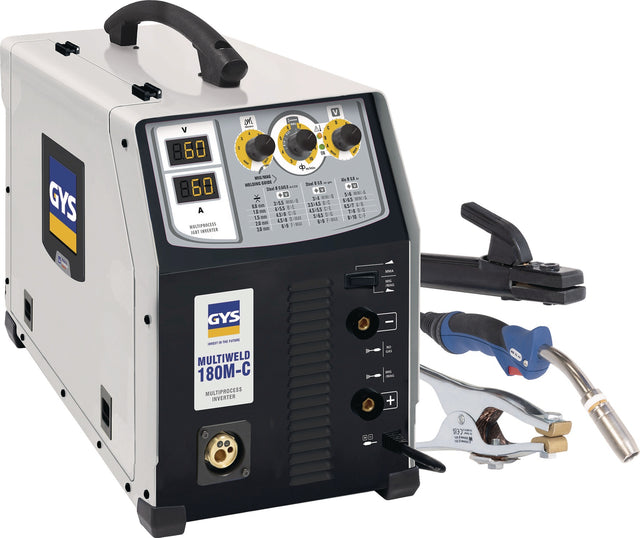 GYS MULTIWELD 180M-C MIG/MAG-Schweißanlage 30-180 A gasgekühlt mit Zubehör