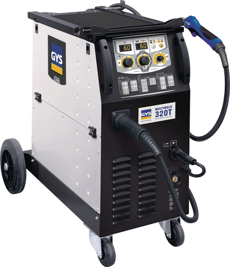 GYS MULTIWELD 320T MIG/MAG Schweißanlage 40-320 A gasgekühlt mit Zubehör