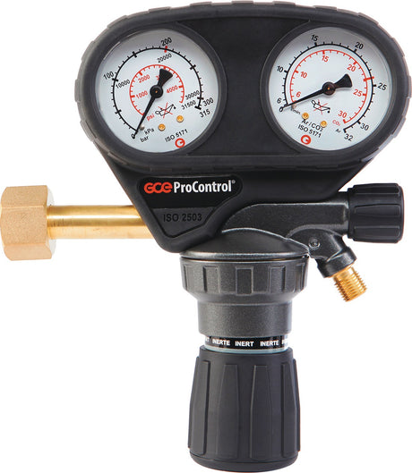 GCE ProControl Argon/CO₂ Flaschendruckminderer 200 bar 1-stufig 30 l/min