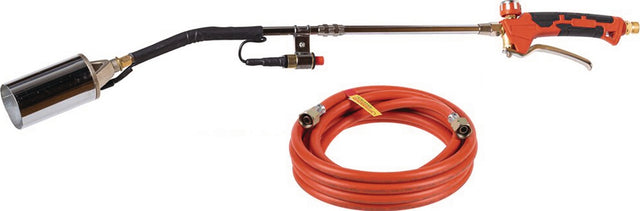 ROTHENBERGER INDUSTRIAL Propananwärmbrennerset Piezo Zündung 5m – 60mm Brennerkopf