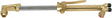 HARRIS Handschneidbrenner 42-4F 90° L.460mm für Glattschaftsdüsen – Propan/Erdgas, 1kg