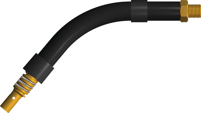 A.BINZEL Brennerhals 50° Standard für MB GRIP 15 AK/MB EVO PRO 15 – MAG Schweißbrennerzubehör