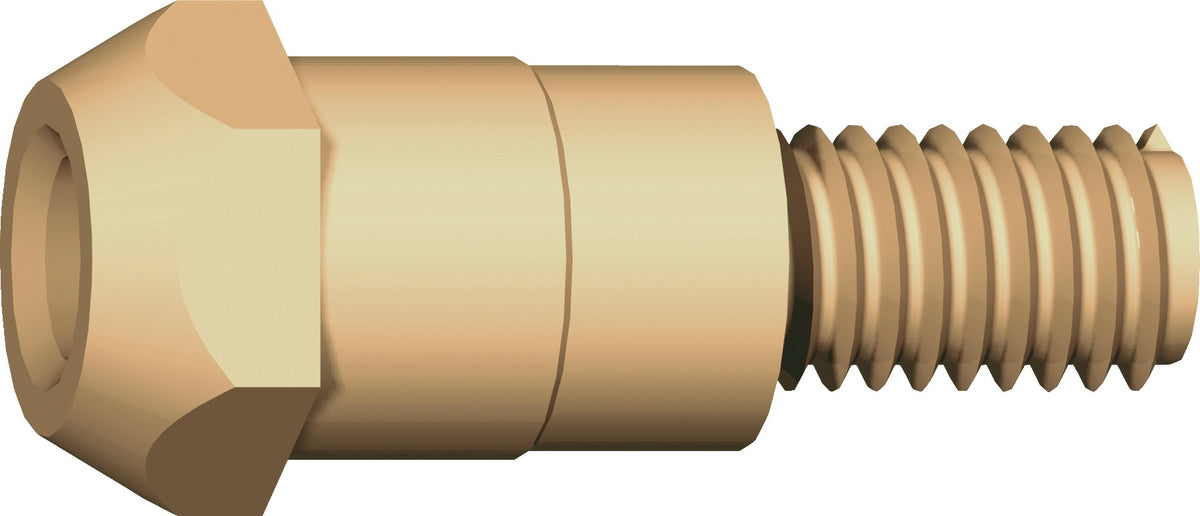 A.BINZEL Düsenstock M 6 Länge 26 mm für MB GRIP 24 KD / MB EVO PRO 24 / MB GRIP 240 D / MB EVO PRO 240 D – 10 Stück