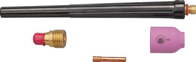 A.BINZEL TIG-Zubehör-Set 4-teilig mit Gaslinse WE 2,4 mm für ABITIG 17, 18, 26