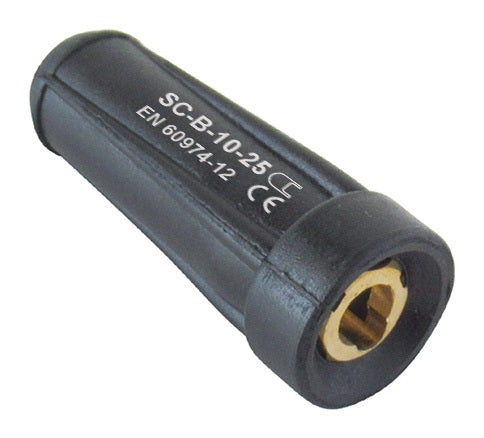 SCHMICO Schweißkabelkupplung Massestecker KS 25 – 6 Stk. für Kabel Ø 16-25 mm²