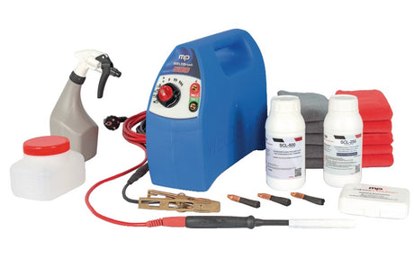 CORE INDUSTRIAL WELDBrush 500 Starter Set – Schweißnahtreiniger mit 4 Funktionen, 230 V, IP 65