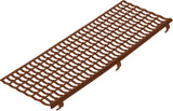 PROTEKTOR Laubfanggitter 100-150 mm, 1 m, schwarz – für alle Kunststoff- und Metalldachrinnen