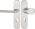 TECWERK Schutzgarnitur NW-102-2 Edelstahl 72 mm für Türstärke 36-53 mm