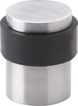 TECWERK Bodentürpuffer 3693 TS Ø 35 mm matt Dübelmontage mit Gummiring
