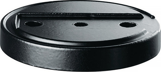 TECWERK Türstopperunterlage 3699 GP Ø 70 mm Silikon schwarz Dübelmontage