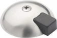 TECWERK Bodentürstopper 3699 Ø 70/75 mm Höhe 18/22 mm Edelstahl matt Dübelmontage