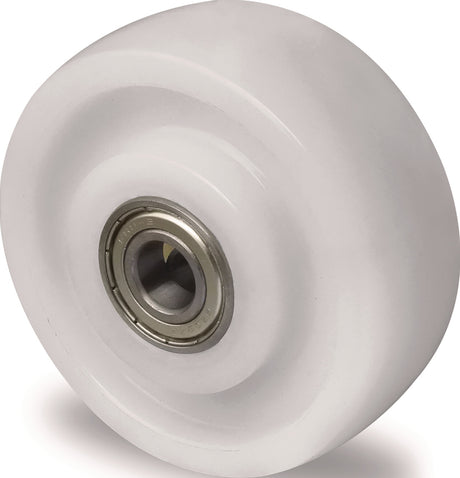 TECWERK Ersatzrad 75 mm Polyamid weiß, 300 kg Tragfähigkeit, Achs-Ø 10 mm