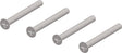TECWERK Befestigungs-Set NW-400-10 für Türbeschläge, 47-56 mm Türstärke, 4x M4x60 mm