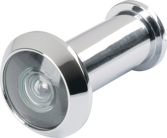TECWERK Türspion NW-4700 Messing verchromt 180° Blickwinkel 35 mm