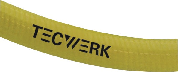 TECWERK Wasserschlauch gelb 25 m – flexibler PVC-Schlauch 12,5 mm Innendurchmesser