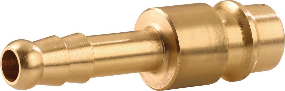 TECWERK Einstecktülle Messing blank Stecker DN 7,2 LW 6 – 10 Stück Druckluft