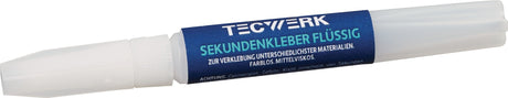 TECWERK Sekundenkleber 5 g transparent Dosierstift – Universeller Cyanacrylatkleber