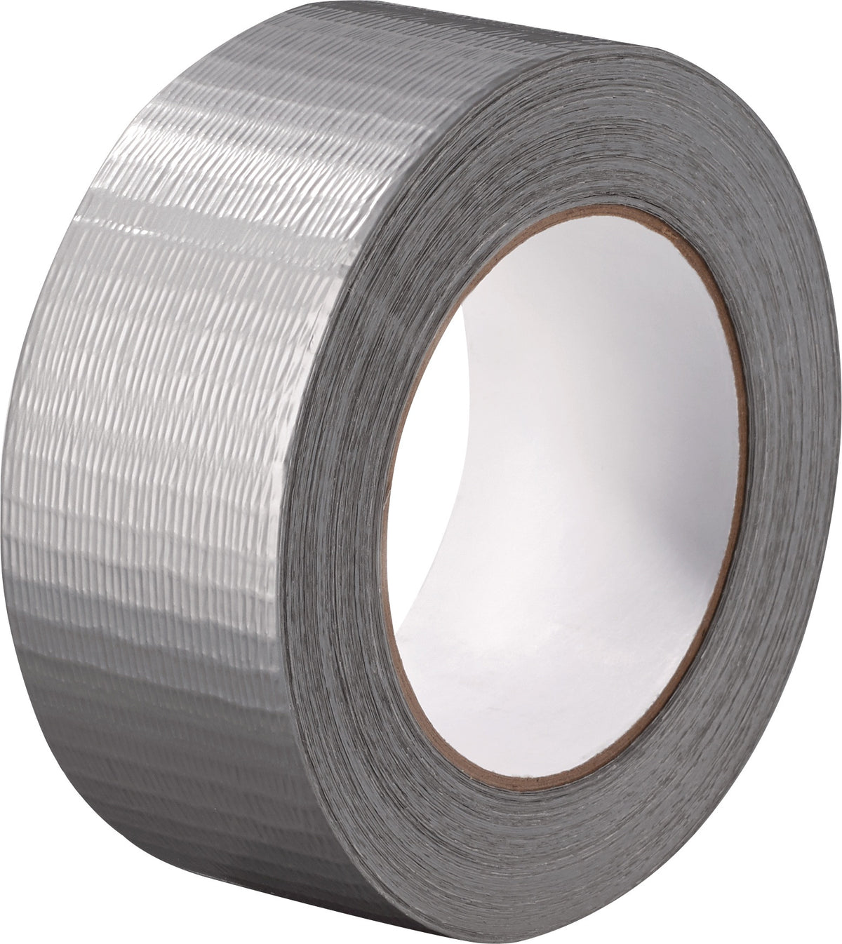 TECWERK Gewebeband silber 50 m x 48 mm – PE-beschichtet, reißfest, wasserundurchlässig