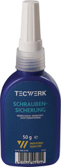 TECWERK Schraubensicherung 50 g niedrigfest niedrigviskos purpur – Flasche