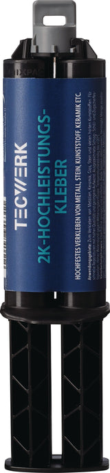 TECWERK 2K-Hochleistungskleber 25g milchig Doppelspritze – Zugscherfestigkeit bis 27 N/mm²