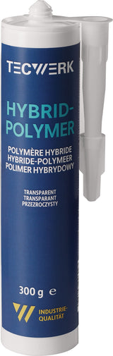 1K-Hybrid-Polymer Kleber weiß 440g Kartusche TECWERK – MS-Polymer, elastisch & witterungsbeständig