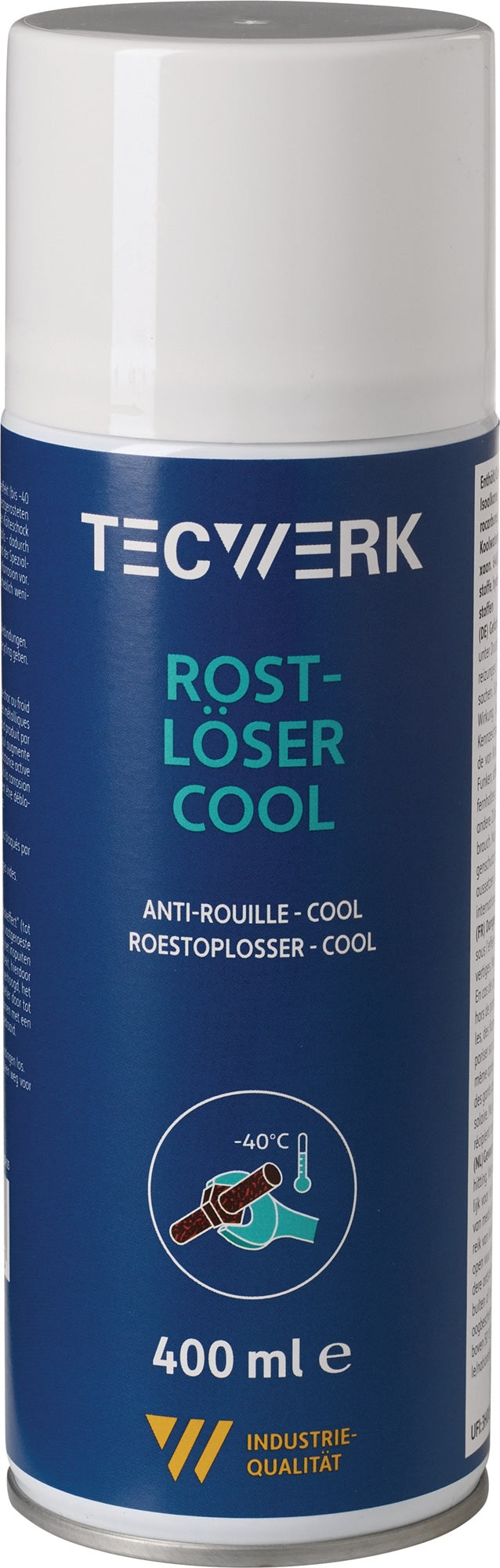 TECWERK Rostlöser Cool 400 ml Spraydose mit Kälteschockeffekt – 12 Stück