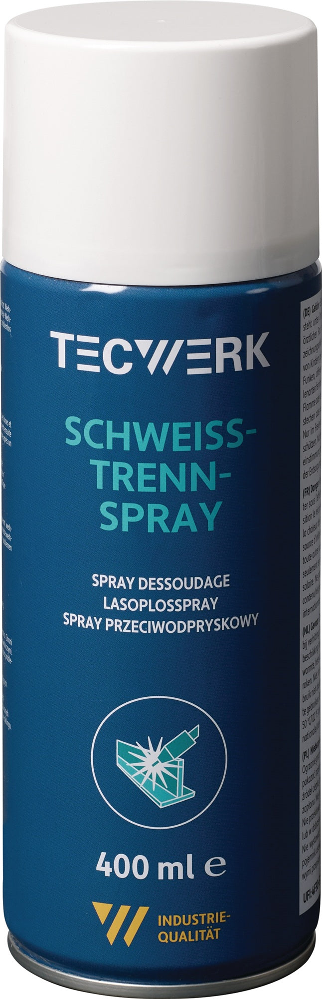 TECWERK Schweißtrennspray 400 ml silikonfrei – Schutz vor Schweißspritzern