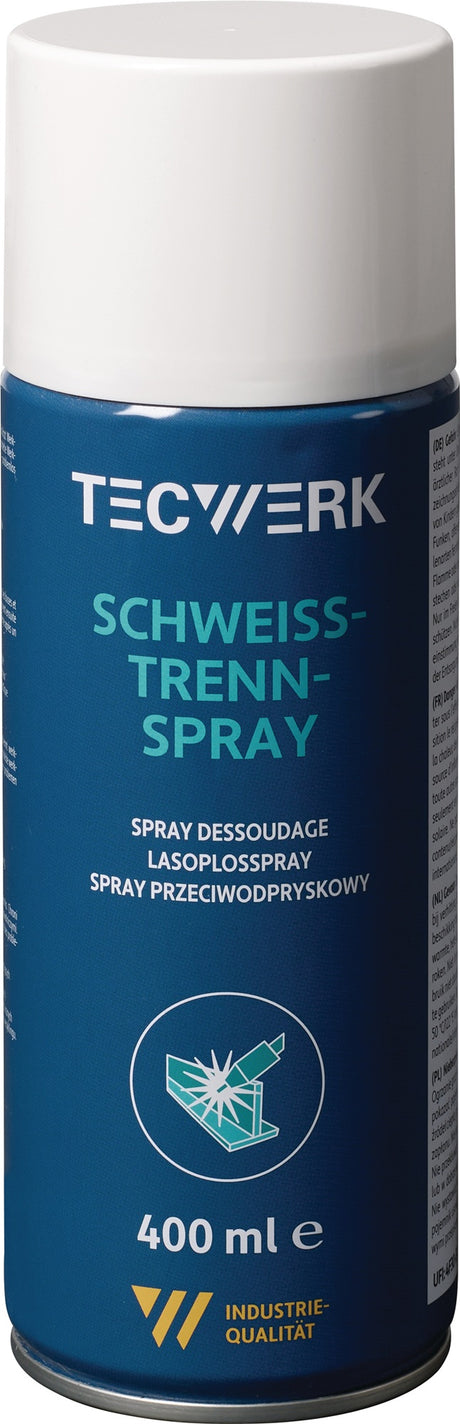 TECWERK Schweißtrennspray 400 ml silikonfrei – Schutz vor Schweißspritzern