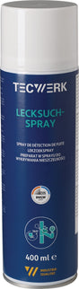 TECWERK Lecksuchspray farblos DVGW 400 ml Spraydose – 12 Stück