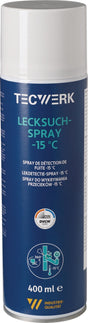 TECWERK Lecksuchspray -15 °C farblos DVGW 400 ml Spraydose – 12 Stück