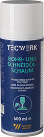 TECWERK Bohr- und Schneidölschaum 400 ml Spraydose für alle Metalle