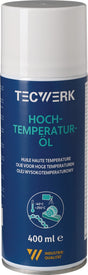 TECWERK Hochtemperaturöl 400 ml Spraydose – Synthetische Schmierung von -40 °C bis +250 °C