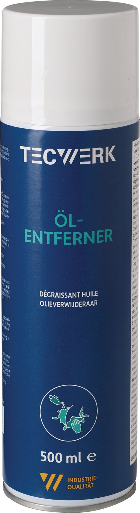 Ölentferner 500 ml Spraydose TECWERK – Tiefenwirkung für Beton & Festböden
