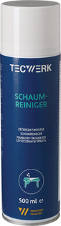 TECWERK Schaumreiniger 500 ml Spraydose – Hochaktiver Reinigungsschaum für Industrie & Handwerk