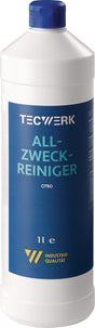 TECWERK Allzweckreiniger Citro 1l Flasche – kraftvoll gegen Fett und Schmutz