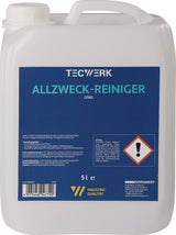 TECWERK Allzweckreiniger Citro 1l Flasche – kraftvoll gegen Fett und Schmutz