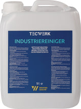 TECWERK Industriereiniger 5l Konzentrat im Kanister für Kunststoff, Edelstahl & Nutzfahrzeuge