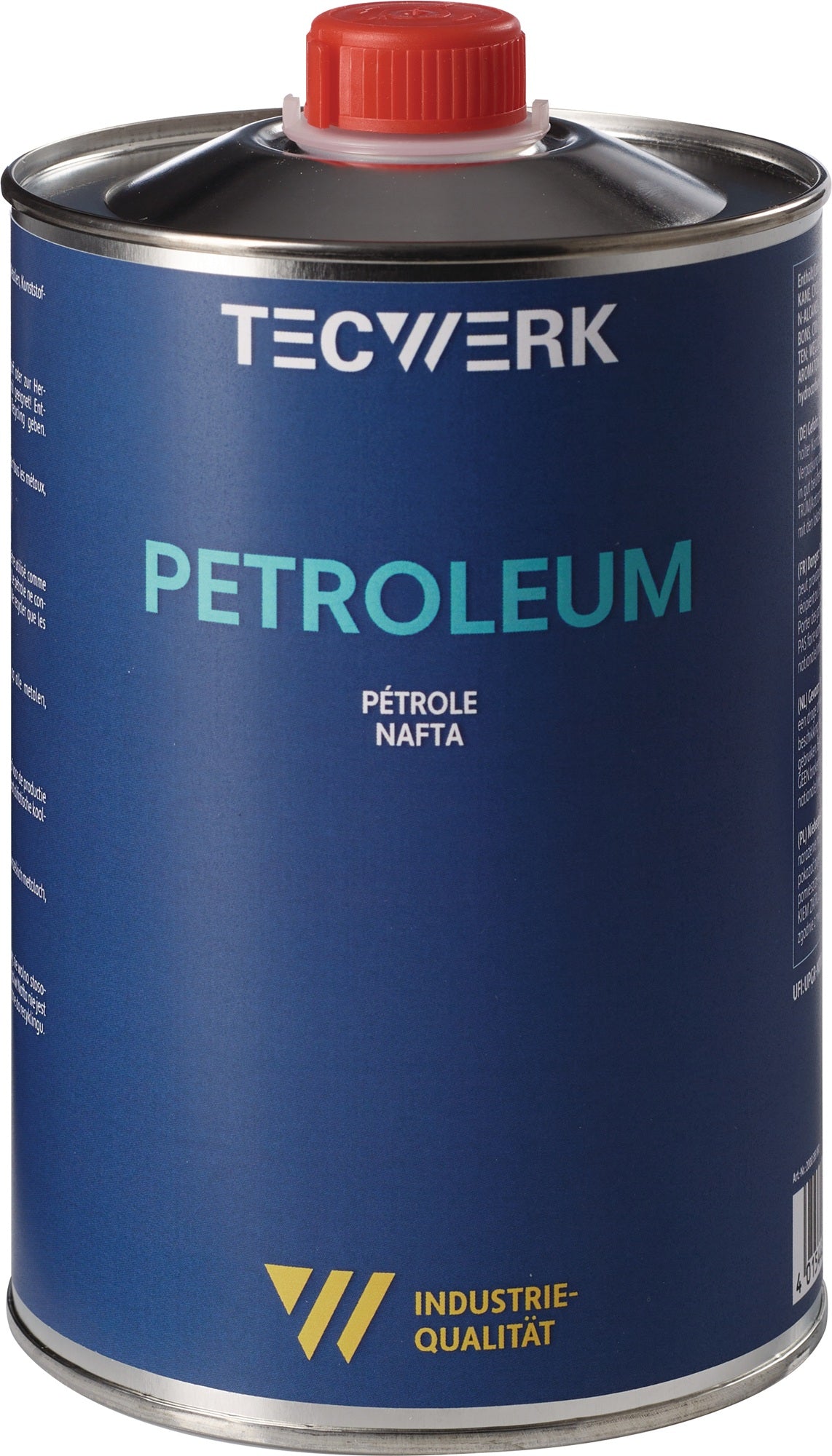 TECWERK Petroleum 1l Dose – Reinigungsmittel für Metall, Kunststoff und Glas