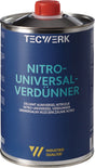 TECWERK Nitrouniversalverdünner 1l Dose – Hohe Lösekraft für Lacke und Reinigung