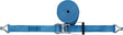 TECWERK Zurrgurt DIN EN 12195-2, 6 m x 50 mm, mit Ratsche + Spitzhaken, LC 4000 daN