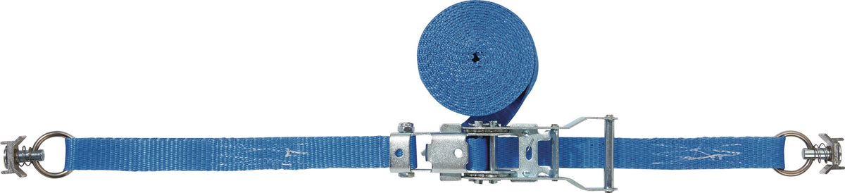 TECWERK Zurrgurt DIN 12195-2, 4 m x 25 mm, mit Ratsche und Airlinebeschlag, LC 1500 daN