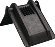 TECWERK Kantenschutzwinkel Schenkel-L 175 x 130 mm schwarz 4 St./Set – Polypropylen, für Bandbreite 50 mm