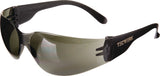 TECWERK Schutzbrille Daylight Basic EN 166 mit klaren Polycarbonat-Scheiben und schwarzen Bügeln