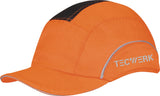 TECWERK Anstoßkappe Daylight Base-Cap II – EN 812, Größe 52–65 cm, blau, Schirmlänge 5 cm