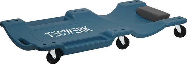 TECWERK Rollbrett 1000 x 480 mm – 130 kg Tragkraft, HDPE, für KFZ-Arbeiten