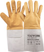TECWERK Schweißerhandschuhe Mexico Z Super Gr.10 – Ziegennappaleder, EN 388/407/12477