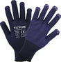 TECWERK Handschuhe Isar Gr.7 blau EN 388 PSA II – 12 Paar